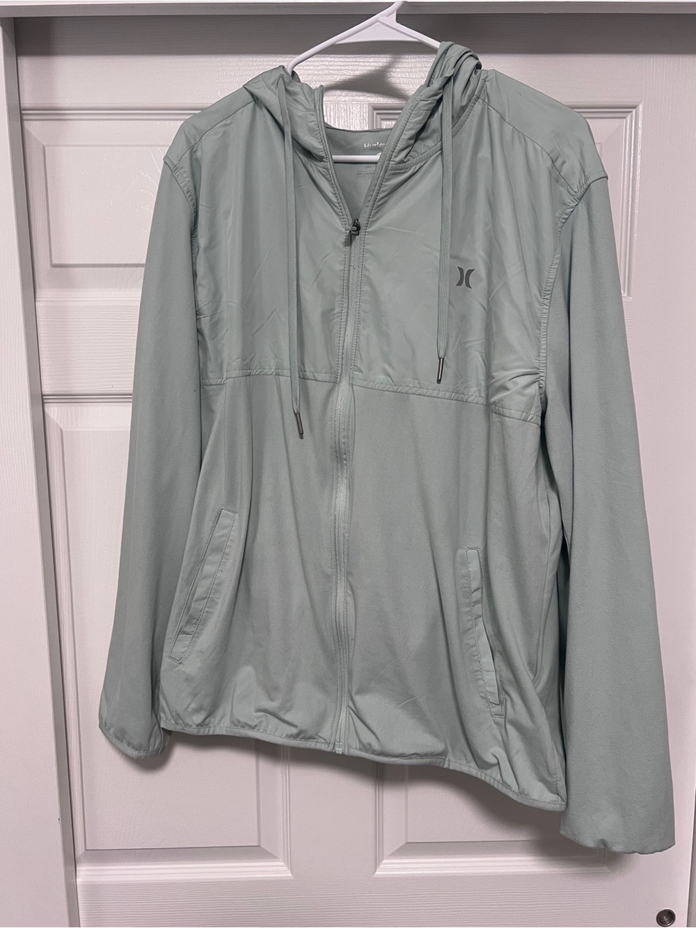 Hurley Sage Green Hooded Zip Jacket